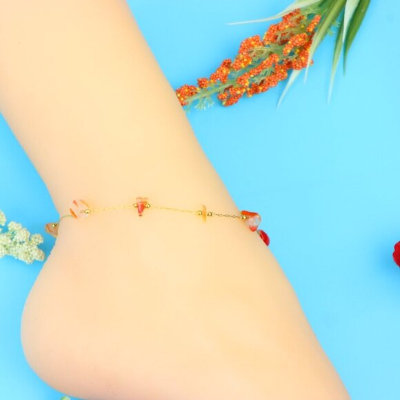 Elegant Handmade Anklet – Perfect for Women & Girls | Ideal Gift Option, DYC1820 - Picture 2 of 8